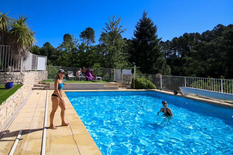 Marjolaine en aquagym